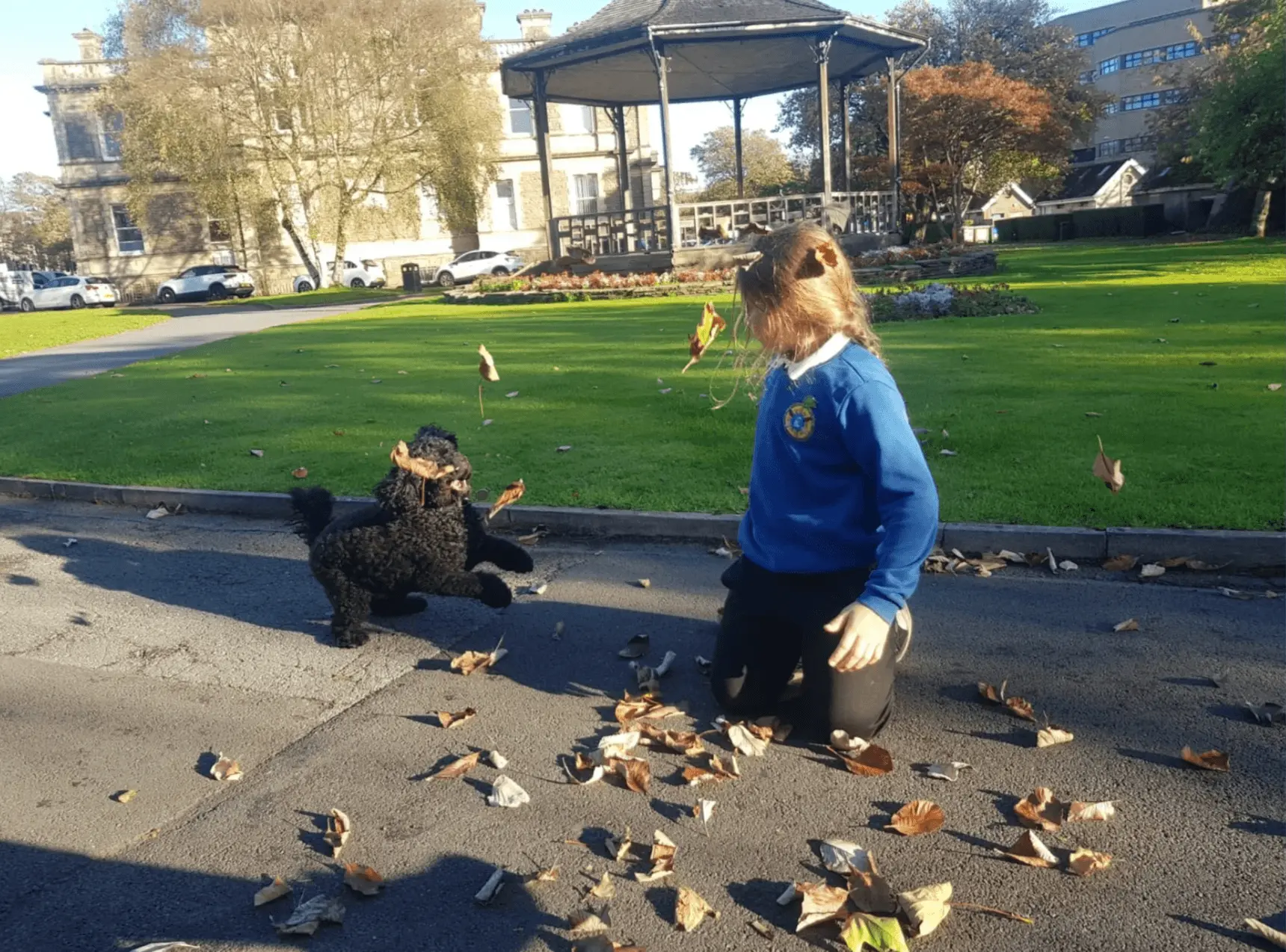 Baxter Project outdoor wellbeing session